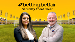 Betfair Saturday racing cheat sheet